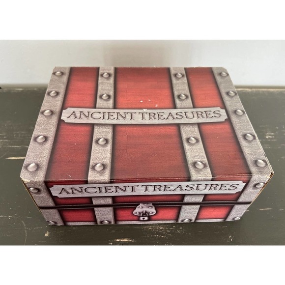 Ancient Treasures Reversible Door Handle King's Ransom II Collection Platinum - Picture 1 of 4